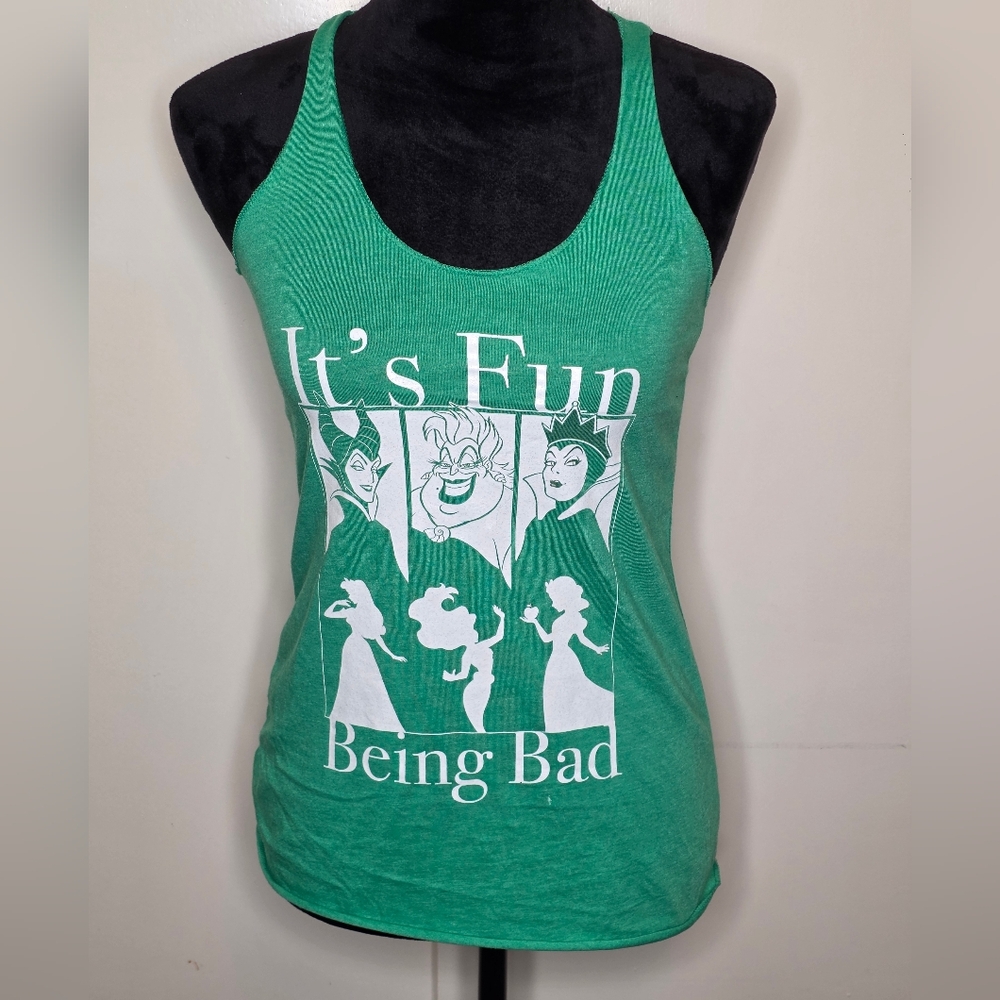 Next Level Apparel Green 'It's Fun Being Bad' Women's Tank Top